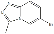 6-BROMO-3-METHYL-1,2,3-TRIAZOLO[4,3-A]PYRIDINE,,结构式