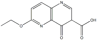 6-ETHOXY-4-OXO-3,4-DIHYDRO-1,5-NAPHTHYRIDINE-3-CARBOXYLIC ACID Structure