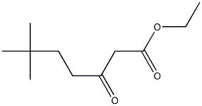 ETHYL 6,6-DIMETHYL-3-OXOHEPTANOATE Structure