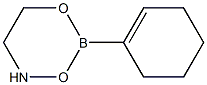 2-(1-cyclohexenyl)-1,3,4,2-dioxazaborinane Structure