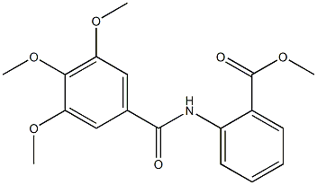 methyl 2-[(3,4,5-trimethoxybenzoyl)amino]benzoate