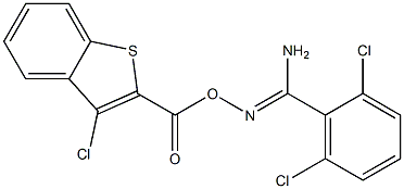 O1-[(3-chlorobenzo[b]thiophen-2-yl)carbonyl]-2,6-dichlorobenzene-1-carbohydroximamide