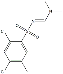 N1-[(dimethylamino)methylidene]-2,4-dichloro-5-methylbenzene-1-sulfonamide Structure