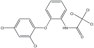 N1-[2-(2,4-dichlorophenoxy)phenyl]-2,2,2-trichloroacetamide|