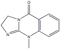 10-methyl-2,3,5,10-tetrahydroimidazo[2,1-b]quinazolin-5-one Structure