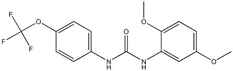 N-(2,5-dimethoxyphenyl)-N'-[4-(trifluoromethoxy)phenyl]urea