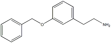2-[3-(benzyloxy)phenyl]-1-ethanamine Struktur