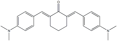 2,6-di[4-(dimethylamino)benzylidene]cyclohexan-1-one