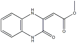 methyl 2-(3-oxo-1,2,3,4-tetrahydroquinoxalin-2-yliden)acetate