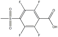 2,3,5,6-tetrafluoro-4-(methylsulfonyl)benzoic acid