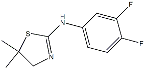 N2-(3,4-difluorophenyl)-5,5-dimethyl-4,5-dihydro-1,3-thiazol-2-amine