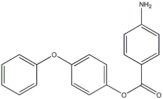 4-phenoxyphenyl 4-aminobenzoate,,结构式