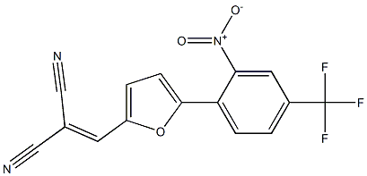  2-({5-[2-nitro-4-(trifluoromethyl)phenyl]-2-furyl}methylidene)malononitrile