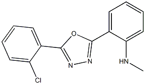  N1-methyl-2-[5-(2-chlorophenyl)-1,3,4-oxadiazol-2-yl]aniline