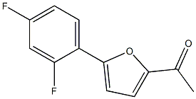  1-[5-(2,4-difluorophenyl)-2-furyl]ethan-1-one