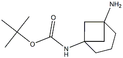 tert-butyl 5-aminobicyclo[3.1.1]hept-1-ylcarbamate Structure