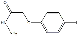2-(4-iodophenoxy)acetohydrazide,,结构式
