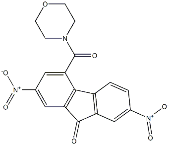 4-(morpholinocarbonyl)-2,7-dinitro-9H-fluoren-9-one