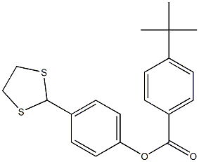 4-(1,3-dithiolan-2-yl)phenyl 4-(tert-butyl)benzenecarboxylate