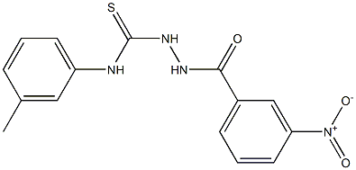 N1-(3-methylphenyl)-2-(3-nitrobenzoyl)hydrazine-1-carbothioamide