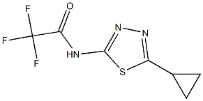 N1-(5-cyclopropyl-1,3,4-thiadiazol-2-yl)-2,2,2-trifluoroacetamide