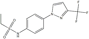 N1-{4-[3-(trifluoromethyl)-1H-pyrazol-1-yl]phenyl}ethane-1-sulfonamide