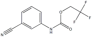 2,2,2-trifluoroethyl 3-cyanophenylcarbamate