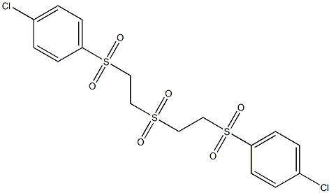 1-chloro-4-{[2-({2-[(4-chlorophenyl)sulfonyl]ethyl}sulfonyl)ethyl]sulfonyl}benzene