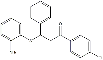 3-[(2-aminophenyl)thio]-1-(4-chlorophenyl)-3-phenylpropan-1-one
