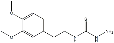  N-[2-(3,4-dimethoxyphenyl)ethyl]hydrazinecarbothioamide