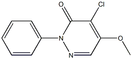 4-chloro-5-methoxy-2-phenyl-2,3-dihydropyridazin-3-one|