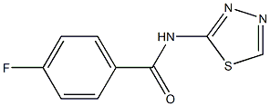 4-fluoro-N-(1,3,4-thiadiazol-2-yl)benzenecarboxamide