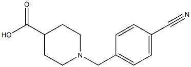  1-(4-Cyanobenzyl)-piperdin-4-carboxylic acid