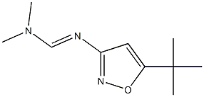 N'-[5-(tert-butyl)-3-isoxazolyl]-N,N-dimethyliminoformamide 结构式