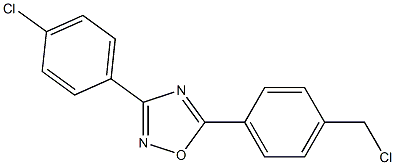 5-(4-Chloromethylphenyl)-3-(4-chlorophenyl)-1,2,4-oxadiazole