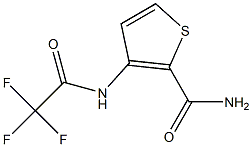  3-[(2,2,2-trifluoroacetyl)amino]thiophene-2-carboxamide