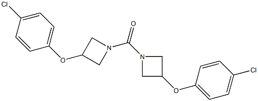 di[3-(4-chlorophenoxy)azetan-1-yl]methanone