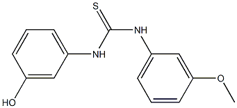 N-(3-hydroxyphenyl)-N'-(3-methoxyphenyl)thiourea