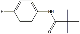 N1-(4-fluorophenyl)-2,2-dimethylpropanamide Structure