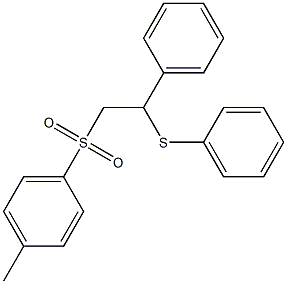 1-methyl-4-{[2-phenyl-2-(phenylthio)ethyl]sulfonyl}benzene