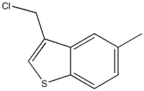 3-Chloromethyl-5-methylbenzo[b]thiophene Struktur