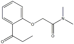 N,N-dimethyl-2-(2-propionylphenoxy)acetamide|