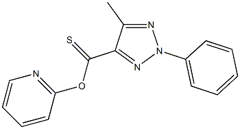 2-pyridyl 5-methyl-2-phenyl-2H-1,2,3-triazole-4-carbothioate