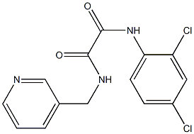 N1-(2,4-dichlorophenyl)-N2-(3-pyridylmethyl)ethanediamide Structure