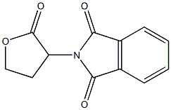 2-(2-oxotetrahydrofuran-3-yl)isoindoline-1,3-dione,,结构式