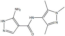 N4-(1,3,5-trimethyl-1H-pyrazol-4-yl)-5-amino-1H-pyrazole-4-carboxamide