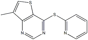 7-methyl-4-(2-pyridylthio)thieno[3,2-d]pyrimidine|