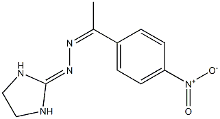  2-{2-[1-(4-nitrophenyl)ethylidene]hydrazono}imidazolidine