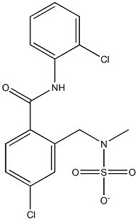 5-chloro-2-[(2-chloroanilino)carbonyl]phenyl-N,N-dimethylsulfamate