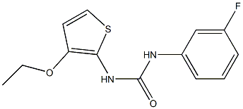  N-(3-ethoxy-2-thienyl)-N'-(3-fluorophenyl)urea